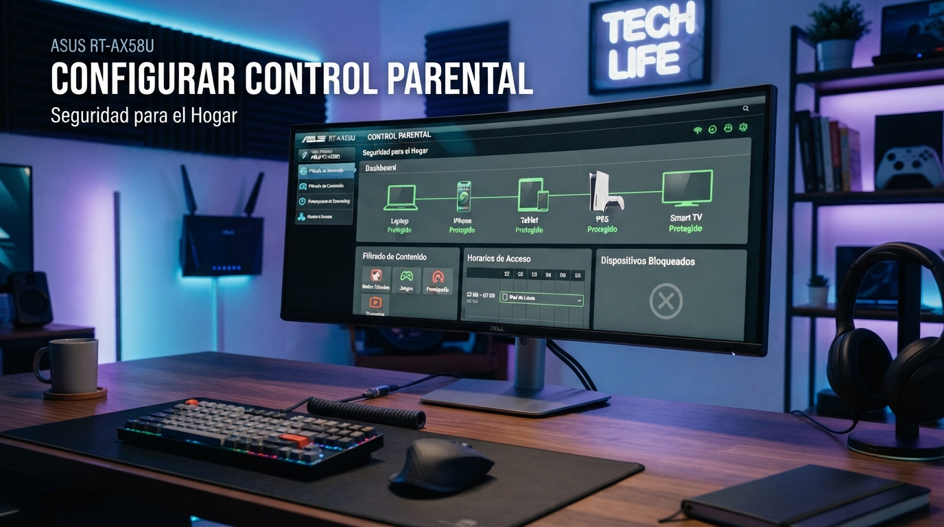 Imagen ilustrativa sobre Cómo Configurar el Control Parental en tu Router WiFi