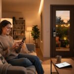 Imagen ilustrativa sobre Cómo Configurar una Cerradura Inteligente Conectada a WiFi