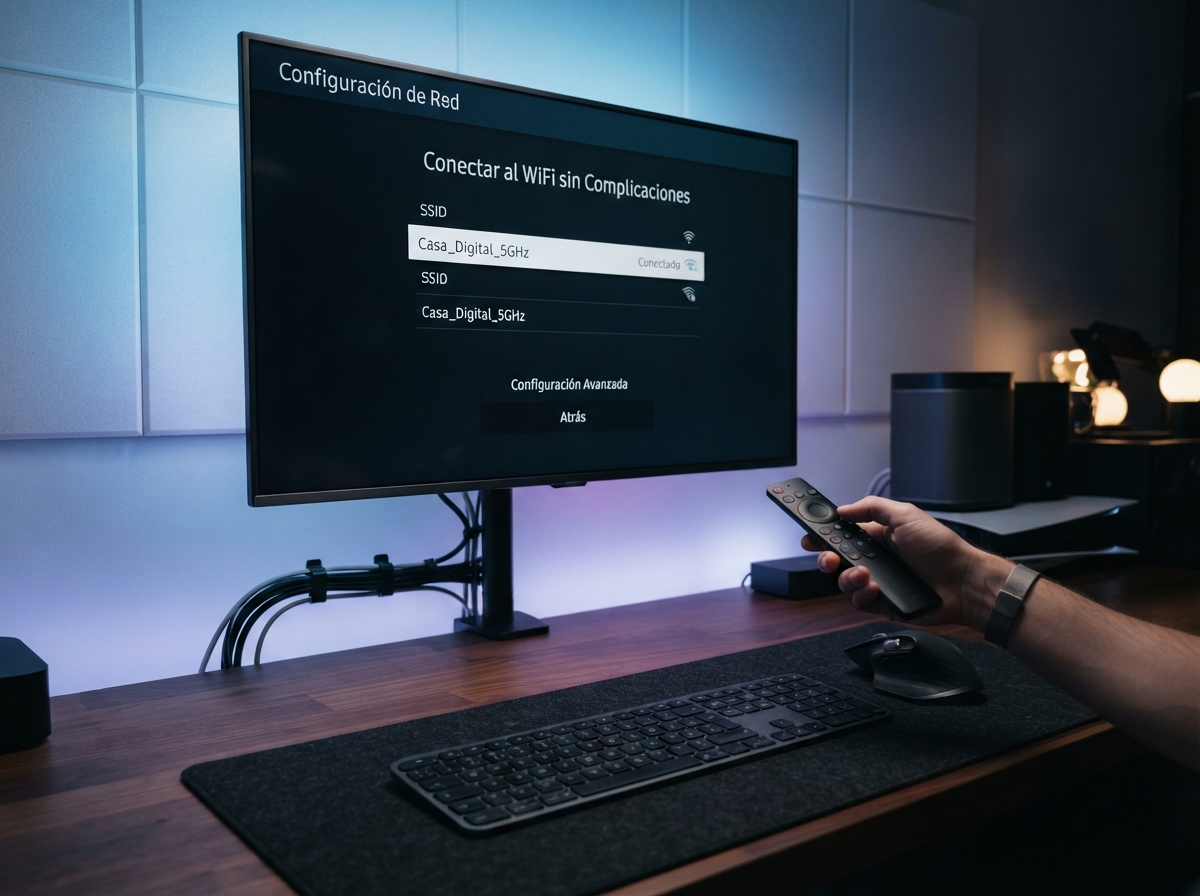 Detalles visuales de Cómo Conectar tu Smart TV al WiFi sin Complicaciones